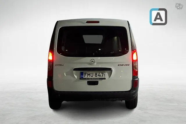 Mercedes-Benz Citan 108CDI K keskipitkä A2 * ALV / Ilmastoit Image 4